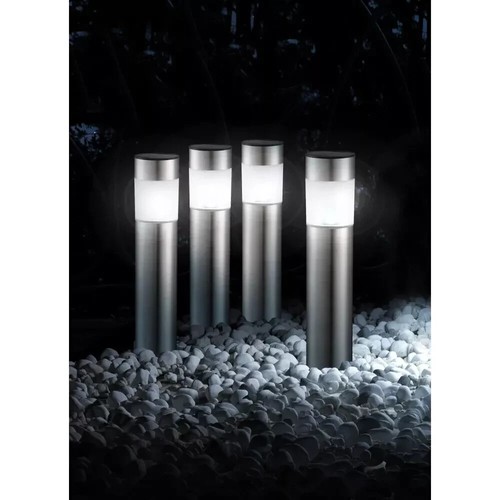 Bollard solar stake lights 4pc - bollard,