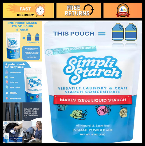 Dissolvable liquid starch - dissolvable,