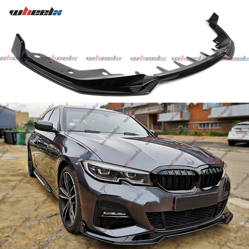 Gloss black front splitter lip - gloss,