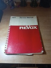 Revox A77 Service Manual