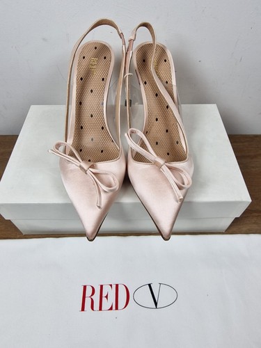 Valentino red bow - red, detailed
