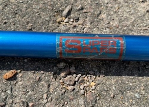 Gp14 spinnaker pole - blue,