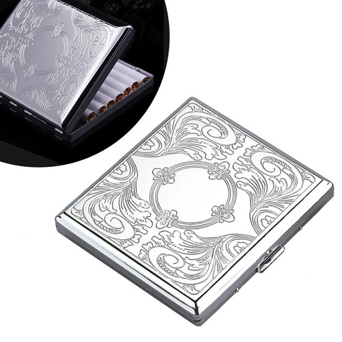 Luxury silver cigarette case - luxury,