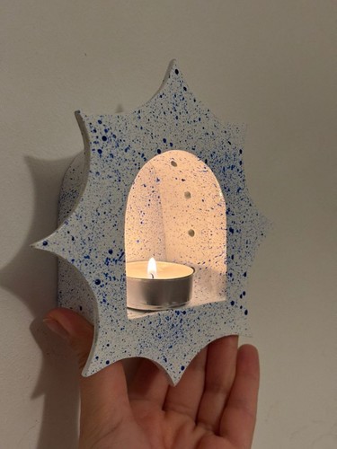 Wall candle holder - candle,