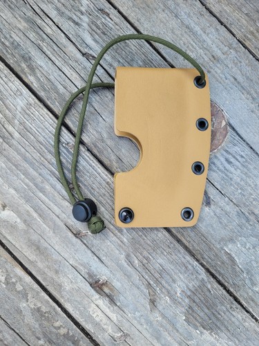 Custom kydex head sheath - kydex,