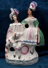 Large Staffordshire Flatback