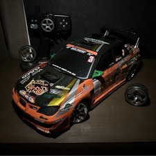 Yokomo YD-2 AC Type Z RC Car Set with Rare Team Orange Impreza Body SP-O2D Servo