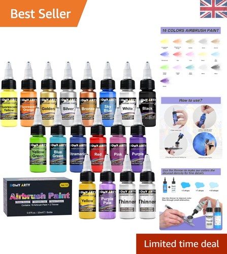 Complete airbrush paint set - complete,