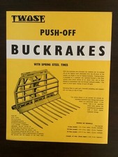 TWOSE PUSH-OFF BUCKRAKES