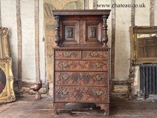 Antique Oak Victorian Jacobean