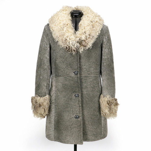 Vtg boho sheepskin - vtg,