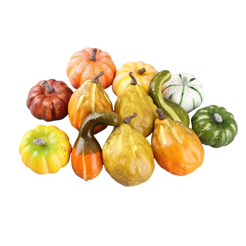 12pcs foam fake - 12pcs, pumpkins