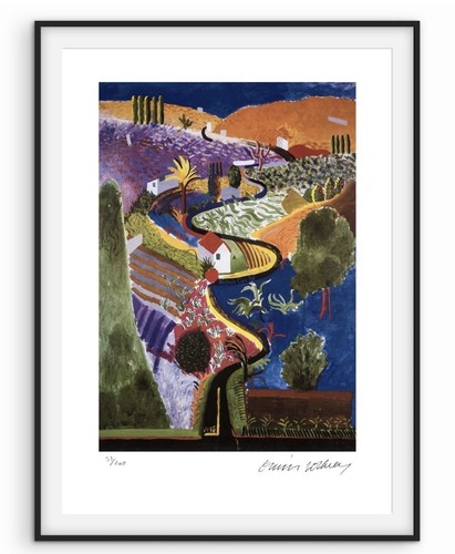 David hockney signed dog - -, 43