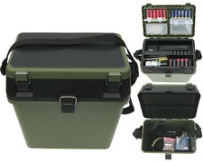 SHOOTING HUNTING GUN AMMO AMMUNITION TOOL BOX RIFLE RANGE FIELD GUN CASE SEAT