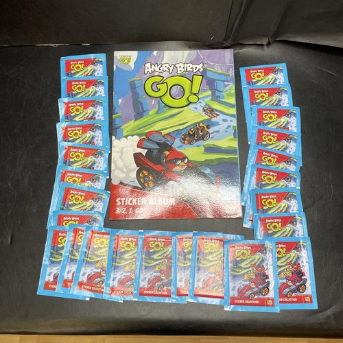 Angry birds sticker album - birds,