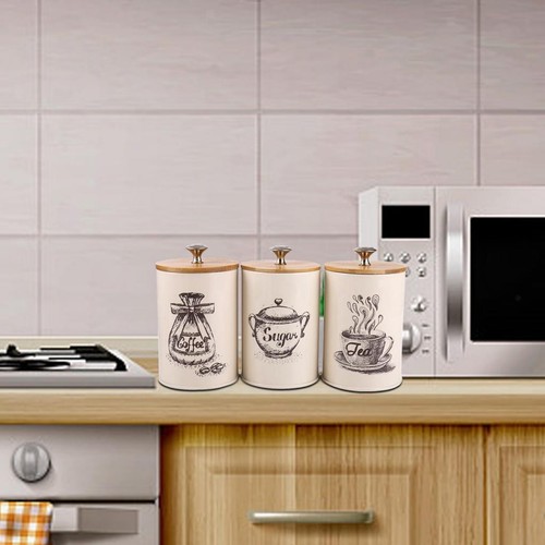 3pcs retro tea - tea, sugar