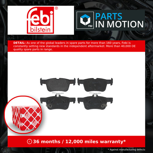 Brake pads set fits ford - pads,