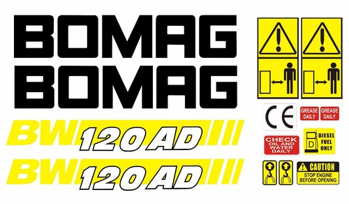 Bomag 120ad vibrating - bomag, 120ad-4