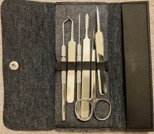 6 Pcs General Surgery Veterinary Dissecting Kit Surgical Instruments Dentistry