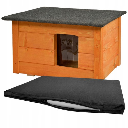 Dog house wooden kennel - house,