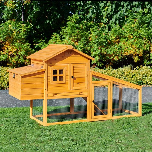 Chicken coop run hen - coop, house