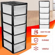A4 PLASTIC STORAGE DRAWERS DRAW TOWER UNIT OFFICE DESKTOP TABLETOP HOME SCHOOL