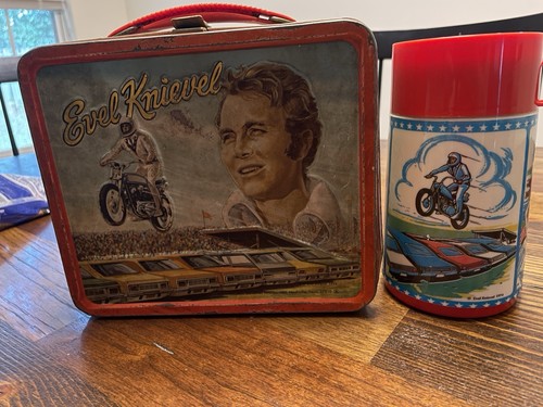 Evel knievel lunchbox and - lunchbox,