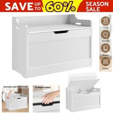 Kids Wooden Toy Box Children