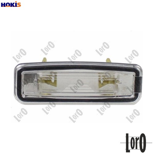 Licence plate light - plate,
