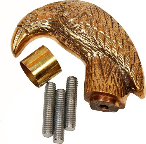 Brass crow head designer - brass,