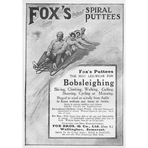 Fox spiral puttees - puttees, bobsleigh