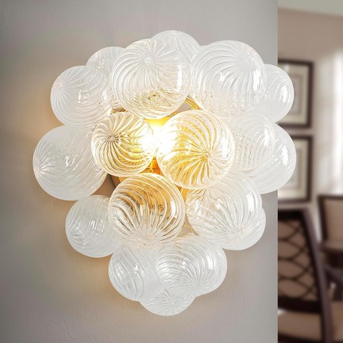 Modern bubble glass wall - bubble,