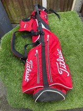 SUPERB TITLEIST PENCIL CARRY GOLF BAG. FREE UK POST