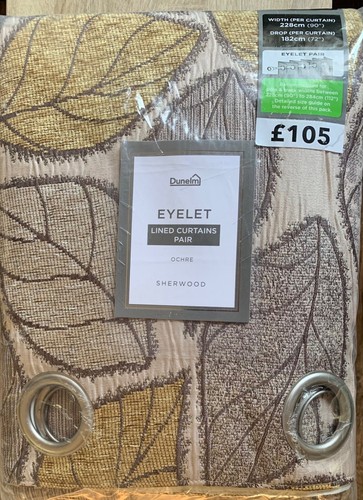 Dunelm sherwood ochre brown - sherwood, &