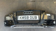 AUDI A3 MPI S LINE 8P 2004-2013 BUMPER (FRONT) BLACK - WILL REQUIRE RESPRAY