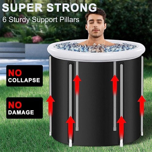 Inflatable ice bath - bath, cold