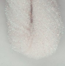 PEARL CRYSTAL CHENILLE - 5 Yard Pack Fly & Jig Tying Material You Pick Size