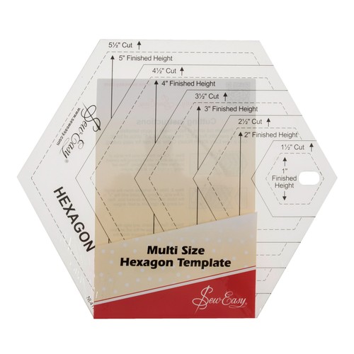 Hexagon quilting ruler - quilting,