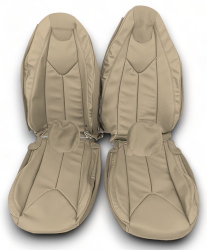 Beige seat covers - covers, for