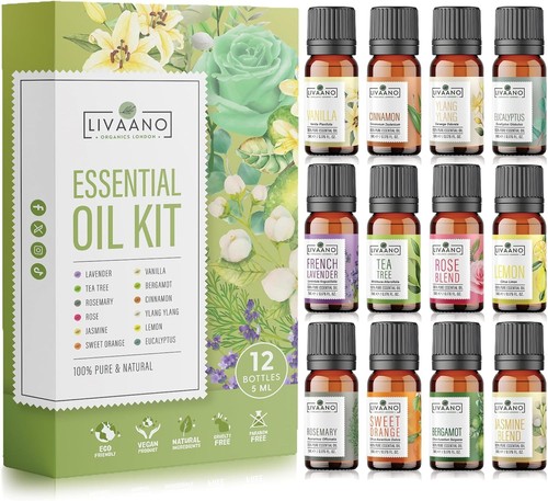12x5ml essential oils set 100 - essential,