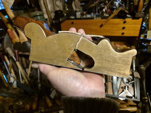 Shoulder plane brass - plane,