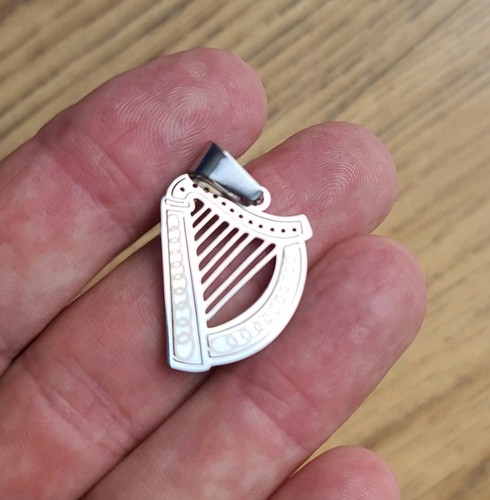 Irish harp guiness - harp, pendant