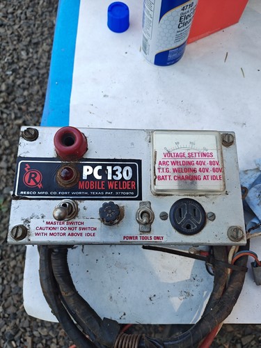 Resco 130 mobile welder - resco,