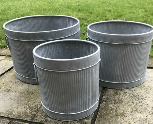 Vintage style galvanised - galvanised, metal