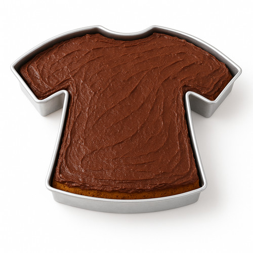 Shirt shaped cake tin mould - shaped,