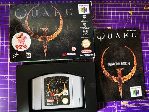 Quake n64 nintendo boxed - quake,