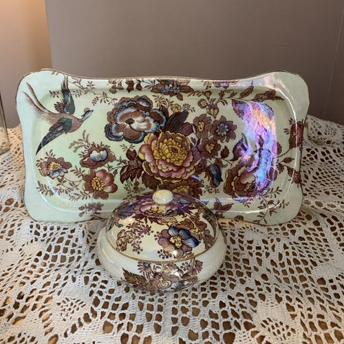 Vintage maling lustre ware - maling,