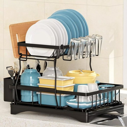 Kitchen dish cup drying rack - kitchen,