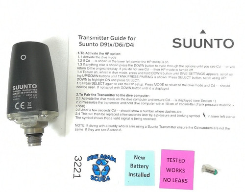 Suunto wireless tank pressure - wireless,