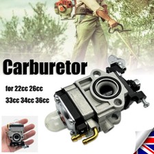 Carburettor Carb for 22cc 26cc 33cc 34cc 36cc Strimmer Trimmer Universal 11mm